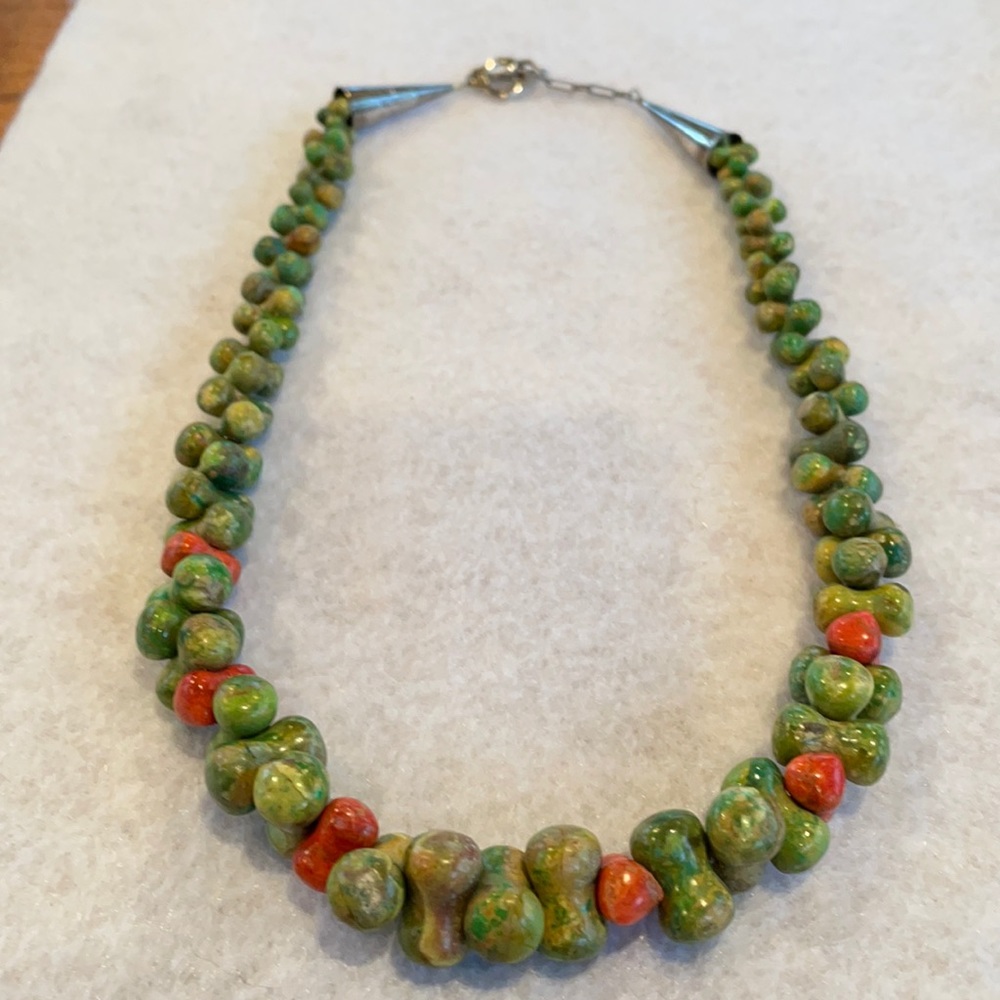 Coral & Turquoise Necklace